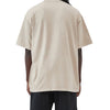 Mystic – Washed Snow Cotton Graphic T-Shirt for Men | Loose Fit Streetwear Tee
