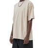 Mystic – Washed Snow Cotton Graphic T-Shirt for Men | Loose Fit Streetwear Tee
