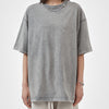 Mystic – Washed Snow Cotton Graphic T-Shirt for Men | Loose Fit Streetwear Tee