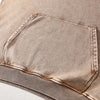 Snow Washed Loose Cotton Hoodie