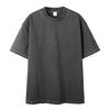 Mystic Spiral Eye Vintage Tee – Frayed 430g Cotton Graphic T-Shirt for Men