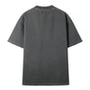 Mystic Spiral Eye Vintage Tee – Frayed 430g Cotton Graphic T-Shirt for Men