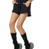 The All-Seeing Vision Shorts – Women’s Cotton High-Waist Frayed Hem Streetwear