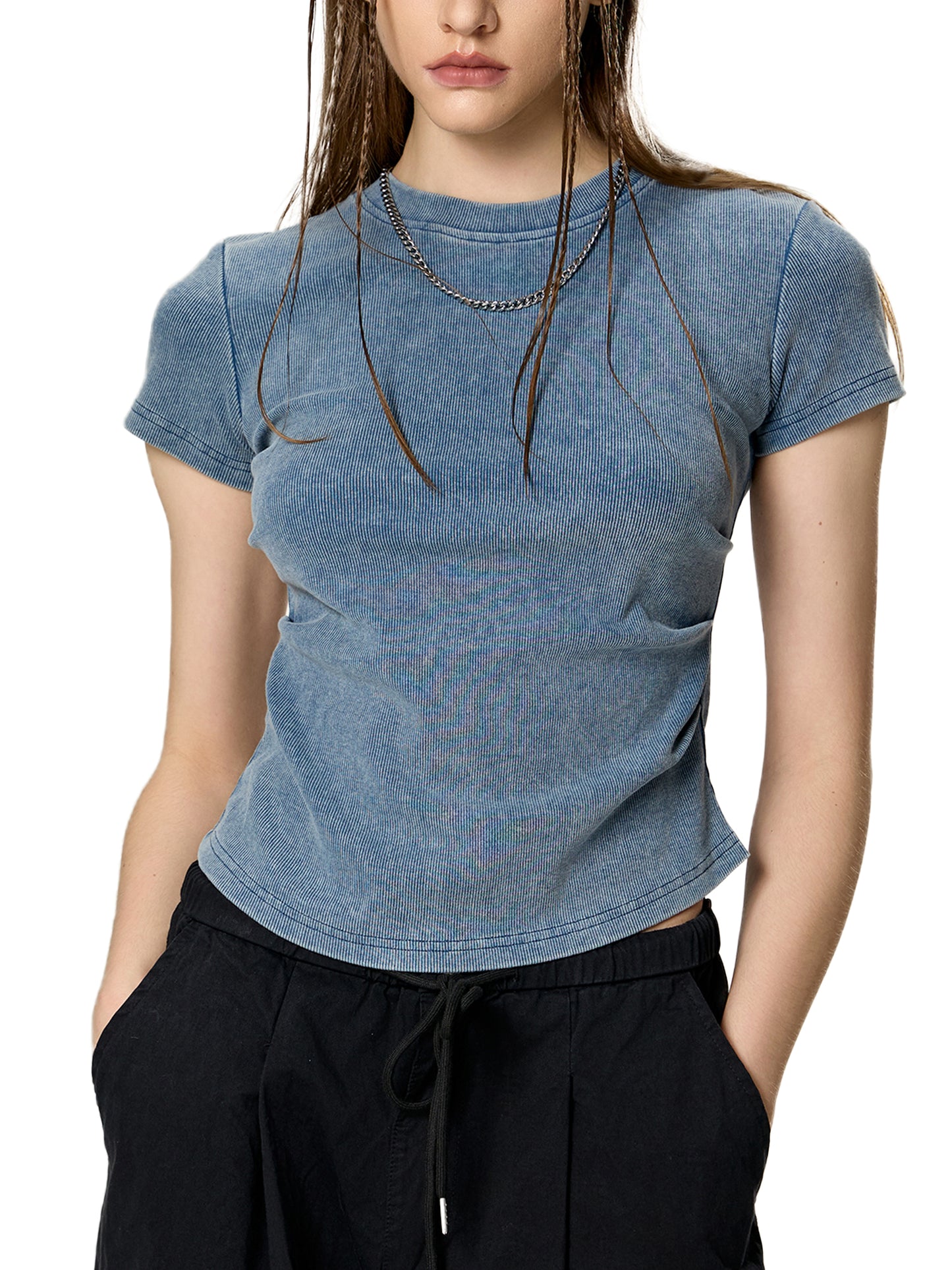 Seraphine – Angelic Bodycon Graphic T-Shirt for Women | White Cotton Summer Streetwear