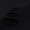 Snow Wash Raw Edge Cotton T-Shirt