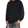 Snow Washed Loose Cotton Hoodie