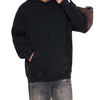Snow Washed Loose Cotton Hoodie